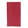 HERMES HERMÈS AGENDA COVER RED LEATHER WALLET  (PRE-OWNED)
