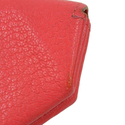 Hermes Hermès Pink Leather Wallet  ()