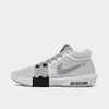 Nike Lebron Witness 8 Basketball Shoes In White/black/light Smoke Grey
