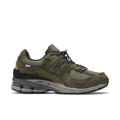 New Balance Durable Nubuck Leather Sneakers In Green
