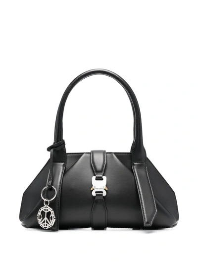 Alyx Buckle-fastening Shoulder Bag In Black
