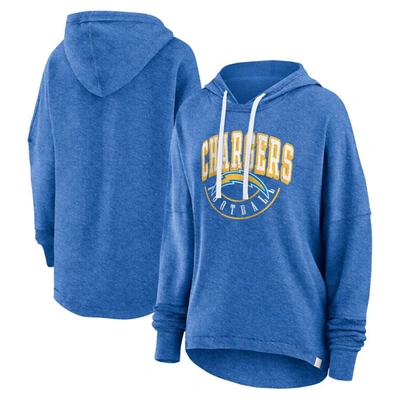 Fanatics Branded Powder Blue Los Angeles Chargers Lounge Helmet Arch Pullover Hoodie