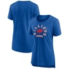 Fanatics Branded  Heather Royal Buffalo Bills Our Pastime Tri-blend T-shirt In Heather Royal