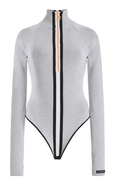 Cordova Soelden Ski Bodysuit In Grey