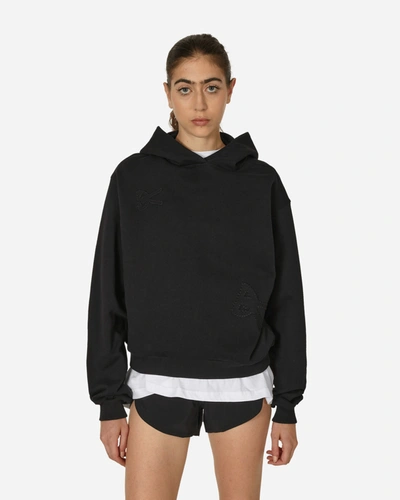 District Vision Black Cropped Hoodie