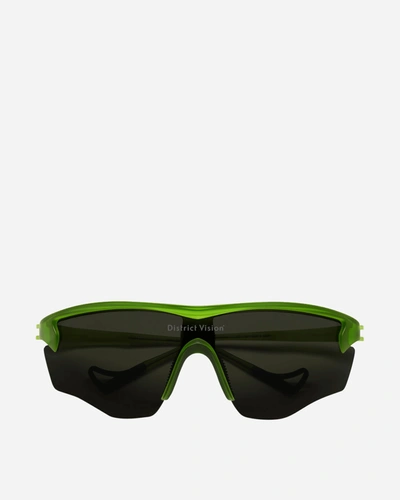 District Vision Junya Racer Sunglasses Algae In Green