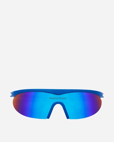 District Vision Koharu Eclipse Sunglasses Ocean In Blue