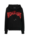 JOHN RICHMOND HOODIE WITH PRINT ON FRONT