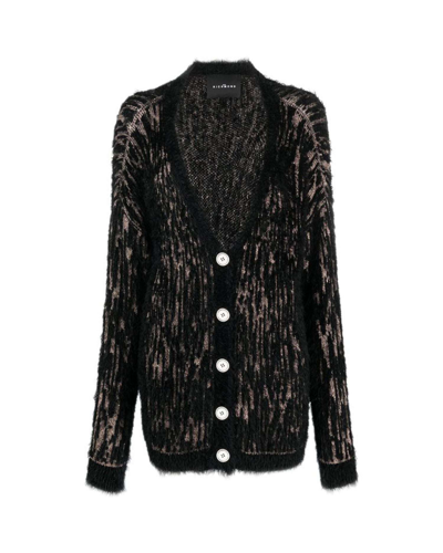 John Richmond Cardigan With A Pattern In Fantasia