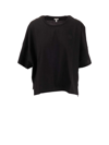 Loewe Short Oversize Anagram T-shirt In Black