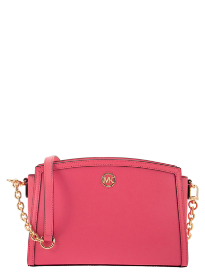 Michael Kors Chantal - Shoulder Bag With Logo In Pink