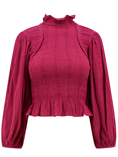 Marant Etoile Idris Shirt In Pink