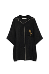 Palm Angels Soire? Logo-embroidered Button-up Shirt