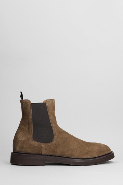 Officine Creative Brown Hopkins 204 Chelsea Boots In Tundra