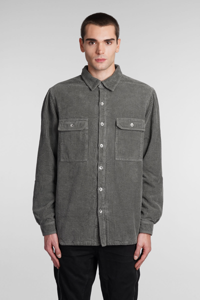 Drkshdw Outershirt Casual Jacket In Green Cotton