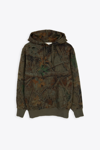 ALYX CAMO HOODIE CAMO PRINTED DISTRESSED COTTON HOODIE - CAMO HOODIE