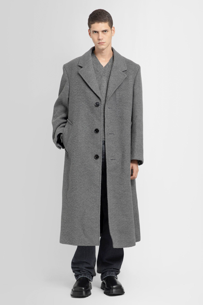 Ami Alexandre Mattiussi Man Grey Coats