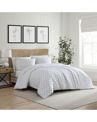 Stone Cottage Sketchy Ditsy Percale Duvet Cover Set