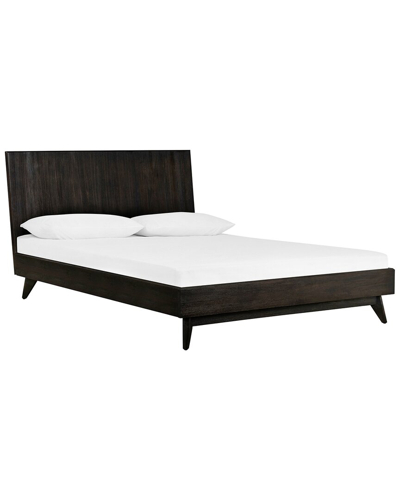 Armen Living Baly Acacia Mid-century Platform King Bed In Brown