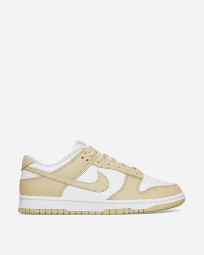 Nike Dunk Low Retro Sneakers White / Team Gold In Multicolor