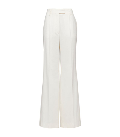 Prada Cashmere Pants In White