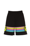 Barrow Side Logo-print Detail Shorts In Black