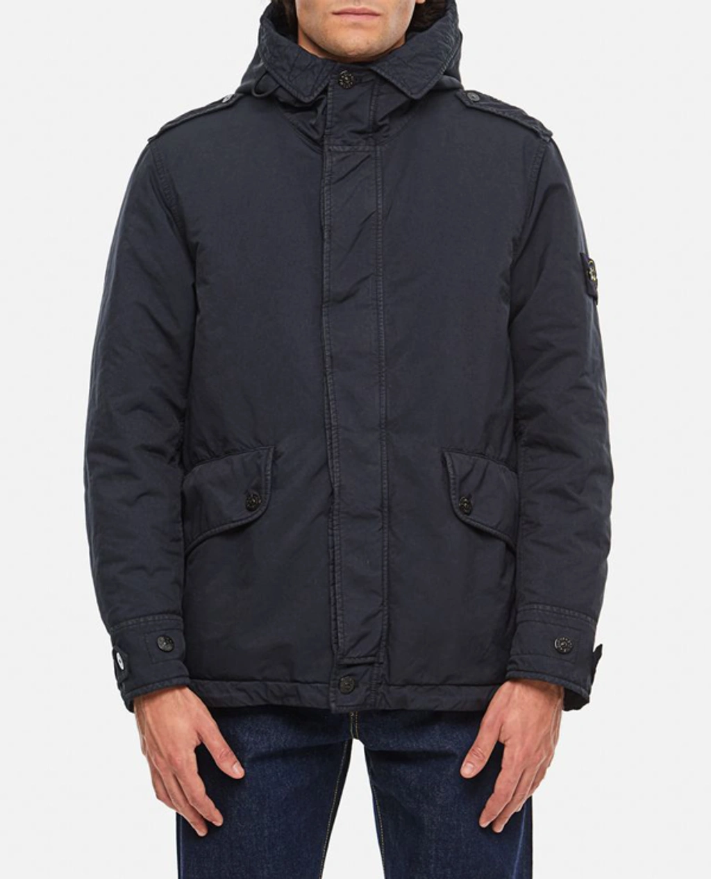 ジャケット・アウター STONE  DAVID-TC DUTCH ROPE DOWN Stone Island Red Dutch Rope Down Lined David-TC Jacket