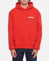 Jacquemus Hoodie In Red