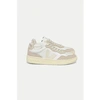 Veja White Pierre V-90 Leather Trainer Womens In White