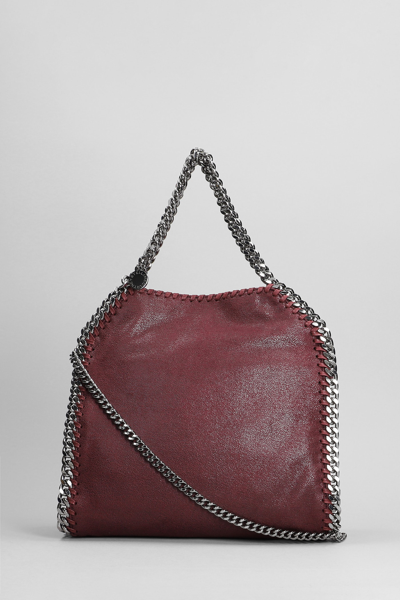 Stella Mccartney Falabella Faux-leather Tote Bag In Red