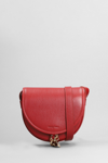 SEE BY CHLOÉ MARA SHOULDER BAG IN RED LEATHER