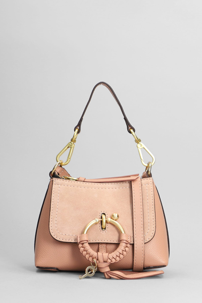 See By Chloé Joan Mini Shoulder Bag In Rose-pink Leather