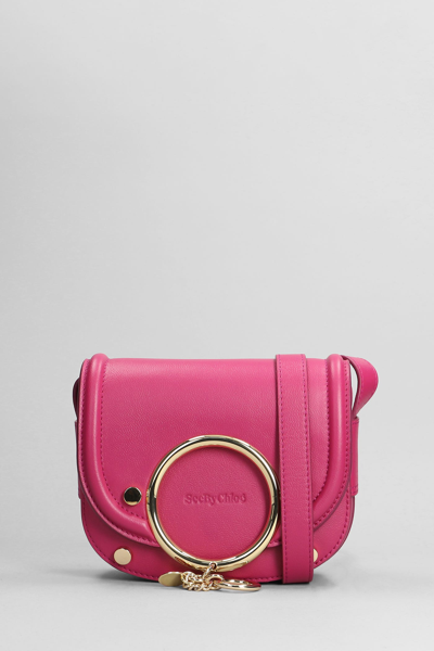 See By Chloé Hana Shoulder Bag In Fuxia Fur