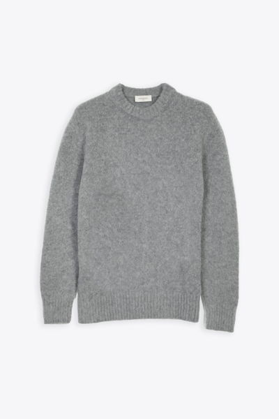 Piacenza Cashmere Knit Cashmere Sweater In Grey