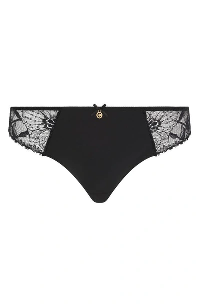 Chantelle Lingerie Orchids High Waist Briefs In Black