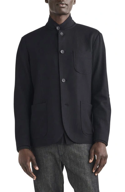 Rag & Bone Men's Prospect Knit Blazer In Black
