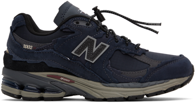 New Balance Navy 2002r Sneakers In Eclipse/magnet