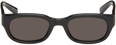 Saint Laurent Black Sl 642 Sunglasses In 001 Black