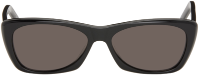 Saint Laurent Sl 613 Black Sunglasses In 001 Black