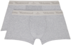 VIVIENNE WESTWOOD TWO-PACK GRAY BOXERS