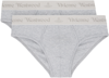 VIVIENNE WESTWOOD TWO-PACK GRAY BRIEFS