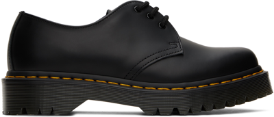 Dr. Martens' Black 1461 Bex Oxfords In Black Smooth