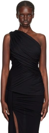 Rick Owens Black Amira Tank Top In 09 Black