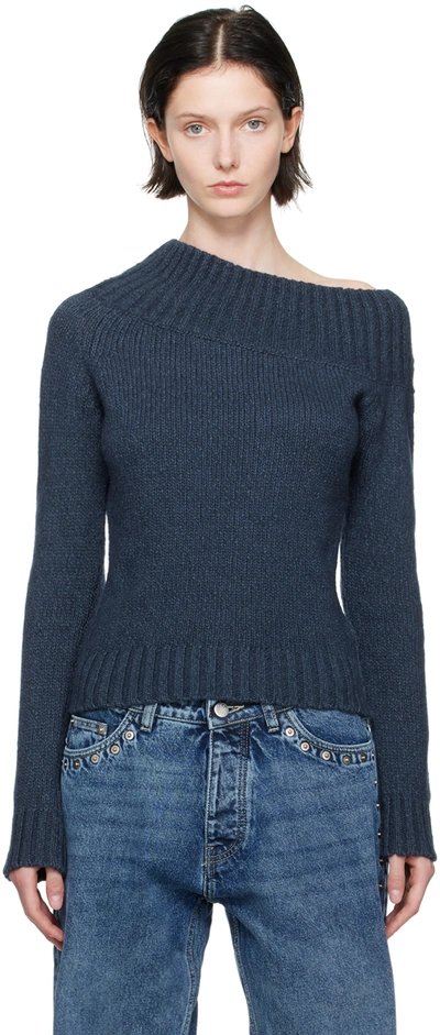 Paloma Wool Blue Marti Sweater In C/135 Blue