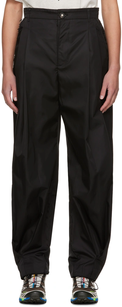 Ader Error Black Tofea Trousers In Noir