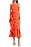 Cinq À Sept Neena Midi Dress In Cherry Tomato