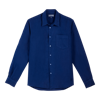 Vilebrequin Solid Linen Shirt In Blue