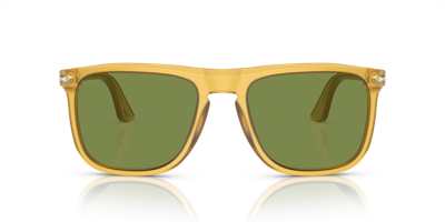 Persol Aviator Frame Sunglasses In Green