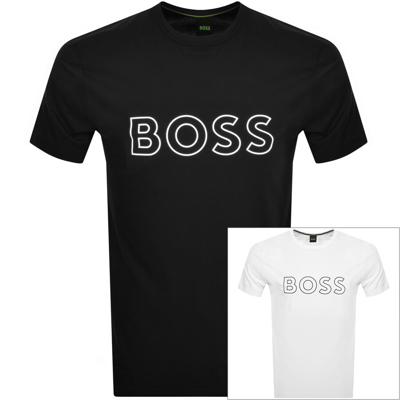 Boss Athleisure Boss Two Pack T Shirts White