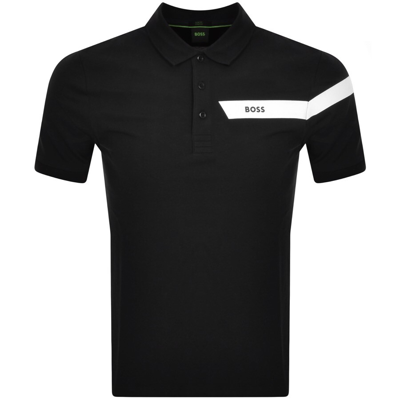 Boss Athleisure Boss Paule Polo T Shirt Black